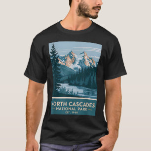 Camiseta Parque Nacional North Cascades Vintage