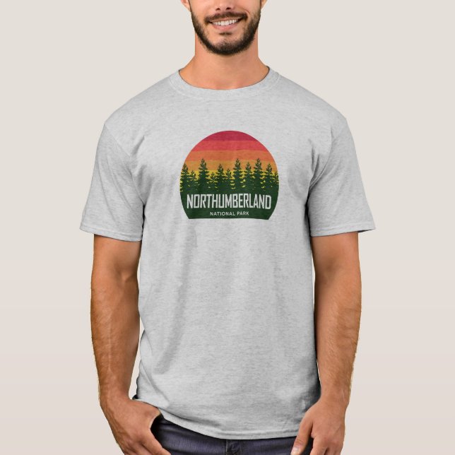 Camiseta Parque Nacional Northumberland (Frente)