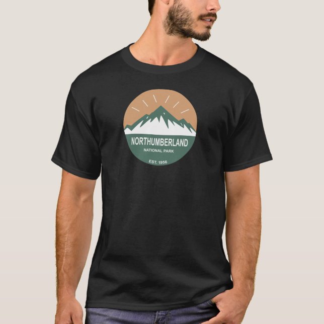 Camiseta Parque Nacional Northumberland (Frente)