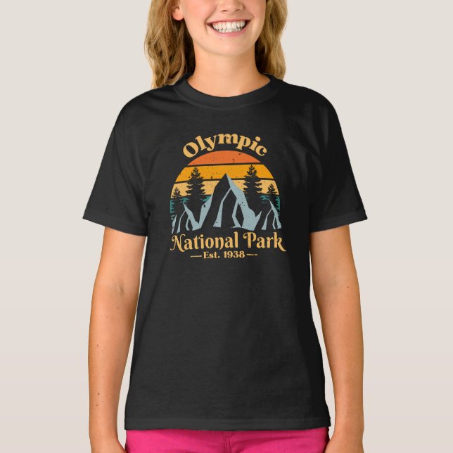 Camiseta Parque Nacional Olímpico (Frente)