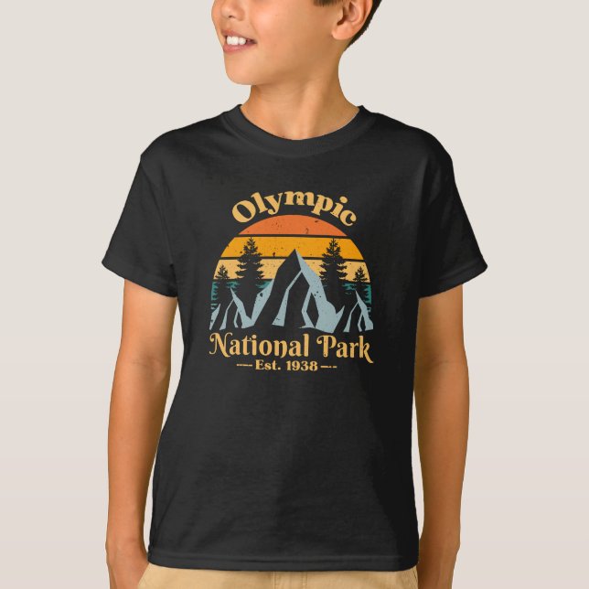 Camiseta Parque Nacional Olímpico (Frente)