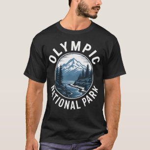 Camiseta Parque Nacional Olímpico Natureza Aventura ao Ar L