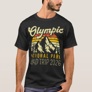 Camiseta Parque Nacional Olímpico Viagem 2026 Estrada