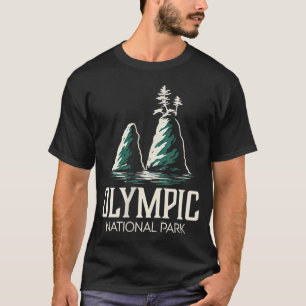 Camiseta Parque Nacional Olímpico Washington ( Na Frente E