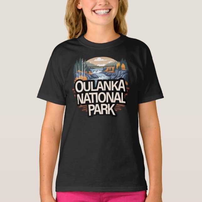 Camiseta Parque Nacional Oulanka Finlândia (Frente)
