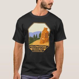 Camiseta Parque Nacional Petrificado de Yellowstone Vintage