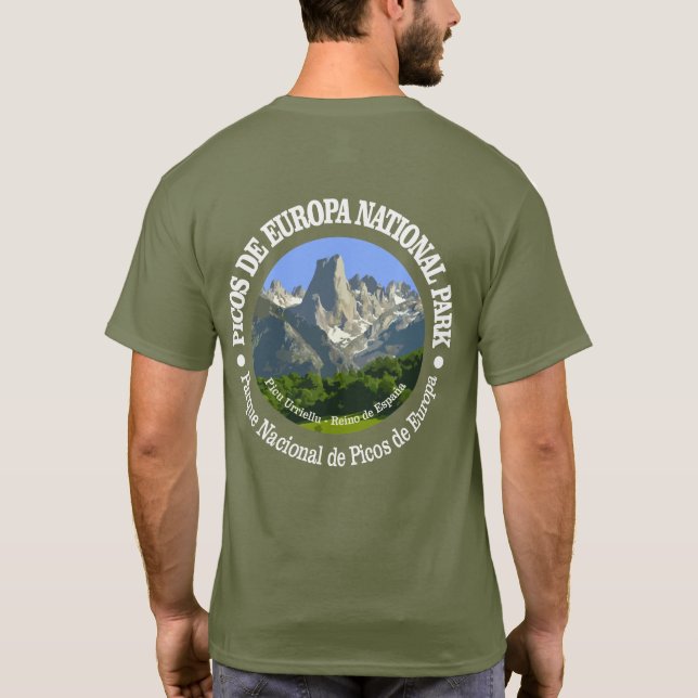 Camiseta Parque Nacional Picos de Europa (Verso)