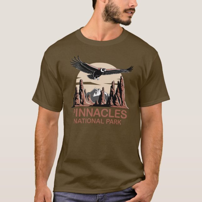 Camiseta Parque Nacional Pinnacle (Frente)