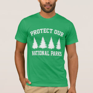 Camiseta Parque Nacional Proteja nossos Parques Nacionais