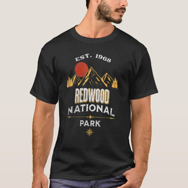 Camiseta Parque Nacional Redwood (Frente)