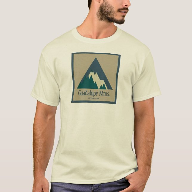 Camiseta Parque Nacional Russo das Montanhas Guadalupe (Frente)