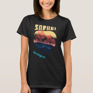 Camiseta Parque Nacional Safari Serengeti África Tanzânia G