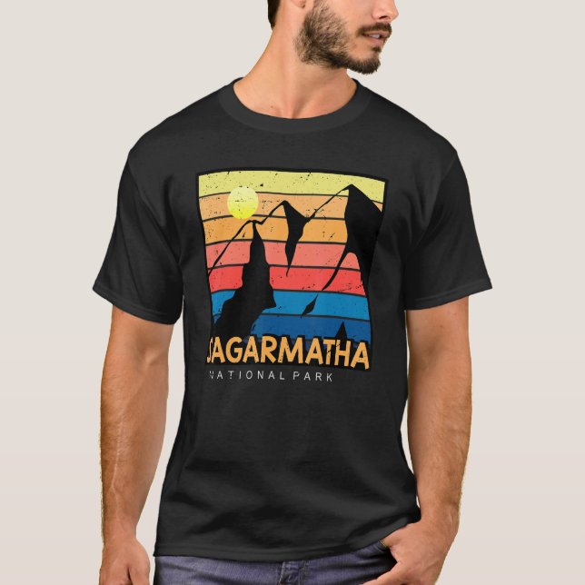 Camiseta Parque Nacional Sagarmatha Everest Tibete Nepal 19 (Frente)
