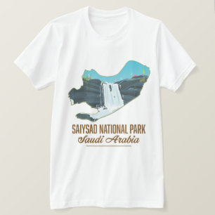 Camiseta Parque Nacional Saiysad, arábia saudi