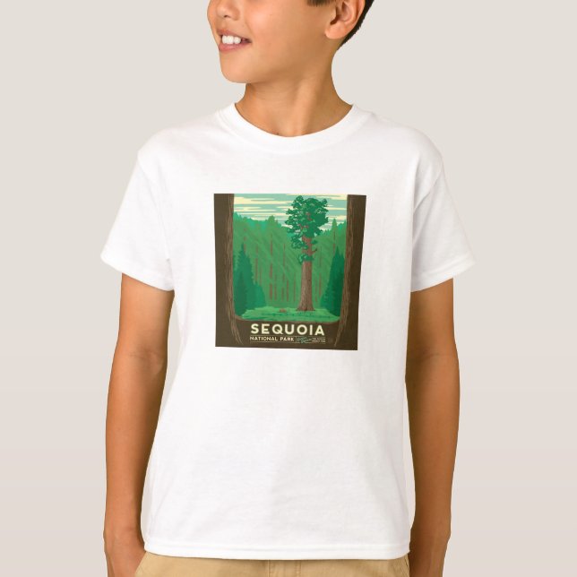Camiseta Parque Nacional Sequoia (Frente)