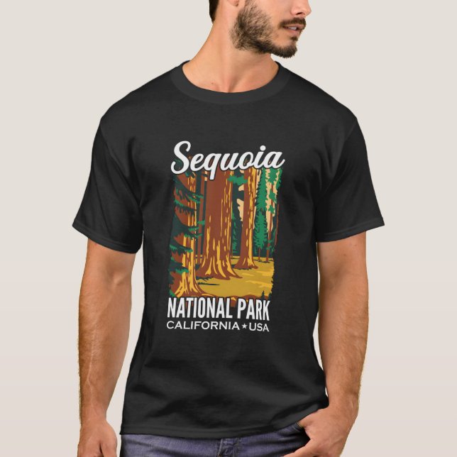 Camiseta Parque Nacional Sequoia (Frente)