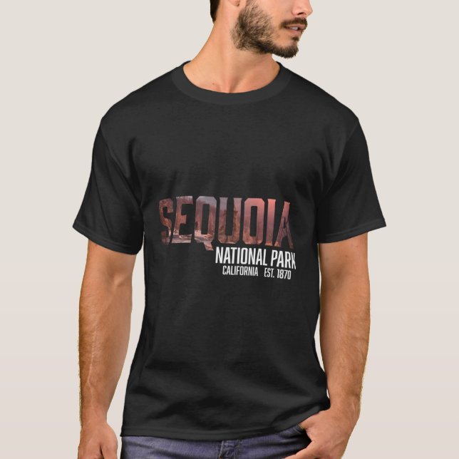 Camiseta Parque Nacional Sequoia (Frente)