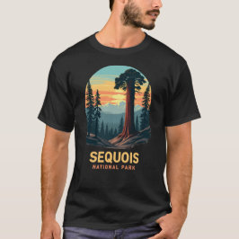 Camiseta Parque Nacional Sequoia - Paisagem Sunset