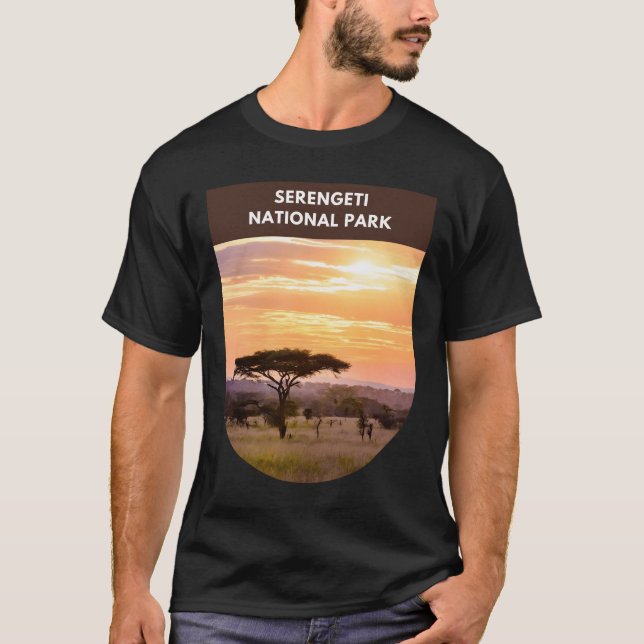 Camiseta Parque Nacional Serengeti (Frente)