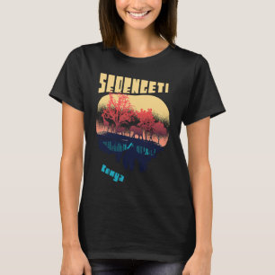 Camiseta Parque Nacional Serengeti Kenya Safari Africa Big