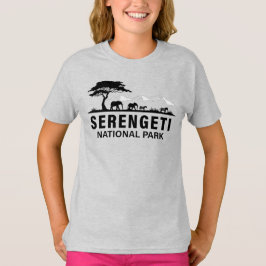 Camiseta Parque Nacional Serengeti Tanzânia
