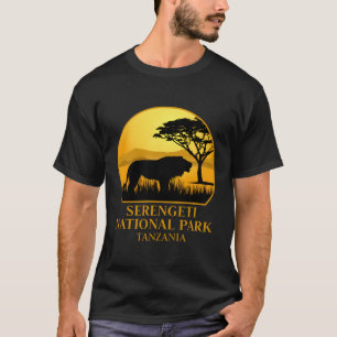 Camiseta Parque Nacional Serengeti Tanzânia