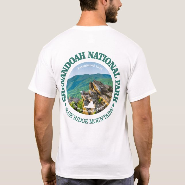 Camiseta Parque Nacional Shenandoah (Verso)