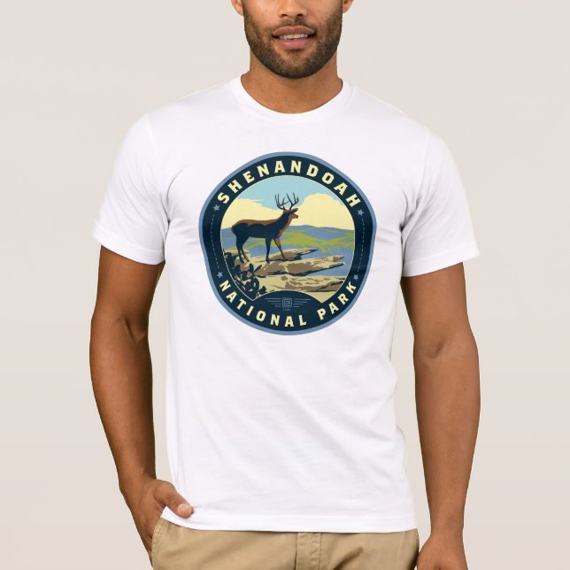 Camiseta Parque Nacional Shenandoah (Frente)