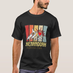 Camiseta Parque Nacional Shenandoah Souvenir Montanhas Hike
