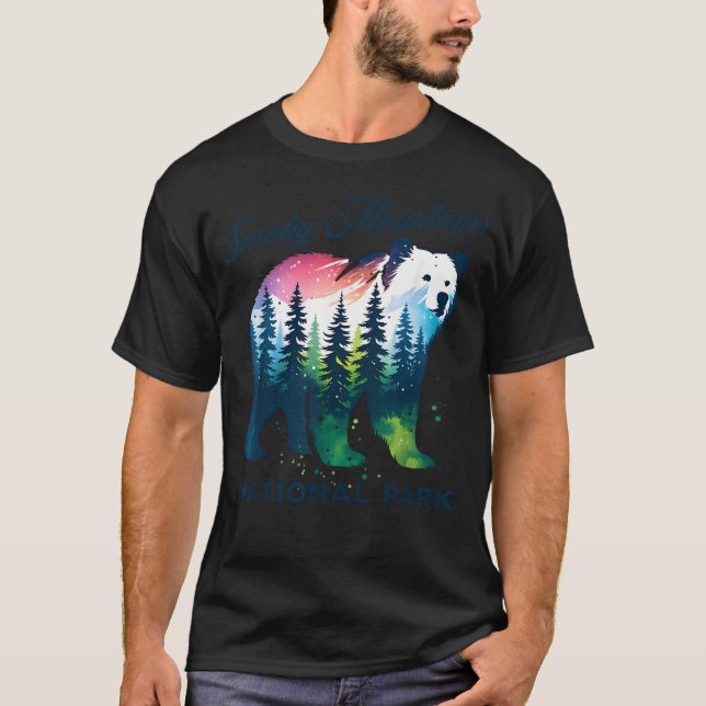 Camiseta Parque Nacional Smoky Mountains (Frente)