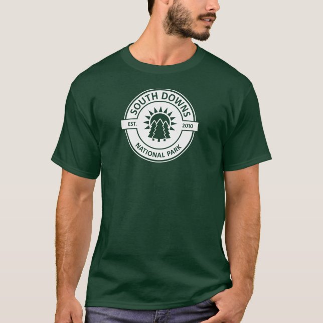 Camiseta Parque Nacional South Downs (Frente)