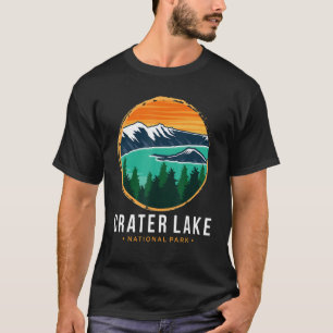 Camiseta Parque Nacional, Souvenir Crater Lake Mountain Hik
