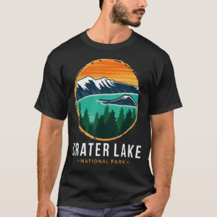 Camiseta Parque Nacional, Souvenir Crater Lake Mountain Hik
