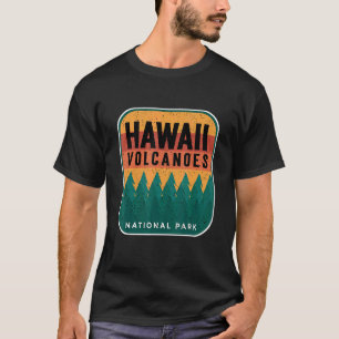 Camiseta Parque Nacional Souvenir Hawaii Vulcões Hike Volca