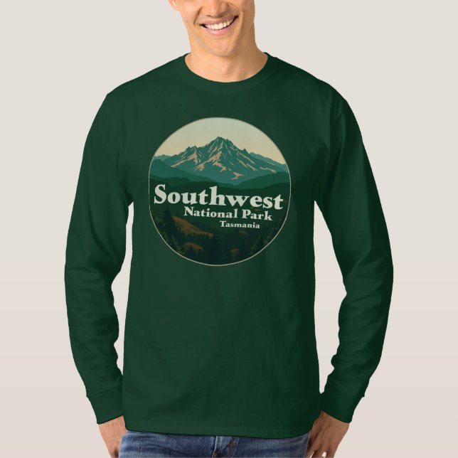 Camiseta Parque Nacional Sudoeste da Tasmania (Frente)