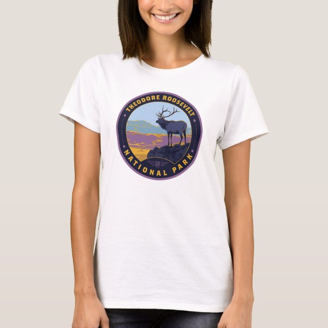 Camiseta Parque Nacional Theodore Roosevelt (Frente)