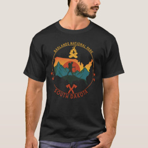 Camiseta Parque Nacional Vintage Badlands
