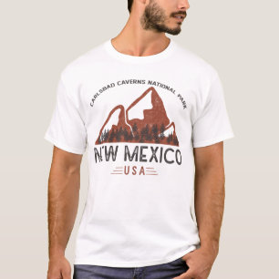 Camiseta Parque Nacional Vintage Carlsbad Caverns