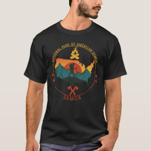 Camiseta Parque Nacional Vintage de Samoa Americana