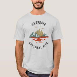 Camiseta Parque Nacional Vintage Gaspesie
