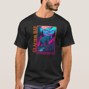 Camiseta Parque Nacional Vintage GLACIER BAY