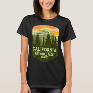 Camiseta Parque Nacional Vintage Retro Yosemite