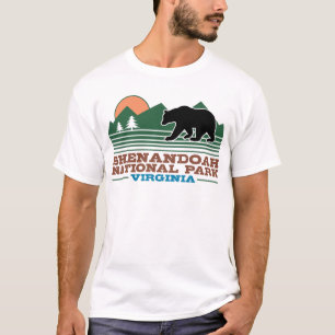Camiseta Parque nacional Virgínia de Shenandoah