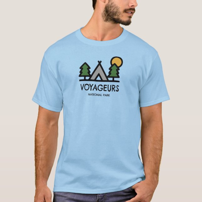 Camiseta Parque Nacional Voyageurs (Frente)