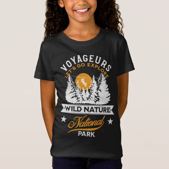 Camiseta Parque Nacional Voyageurs (Frente)
