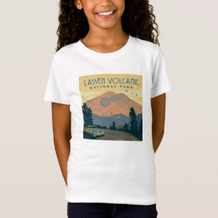 Camiseta Parque Nacional Vulcânico de Lassen   Estrada