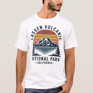 Camiseta Parque Nacional Vulcânico de Lassen — Mountain Vin