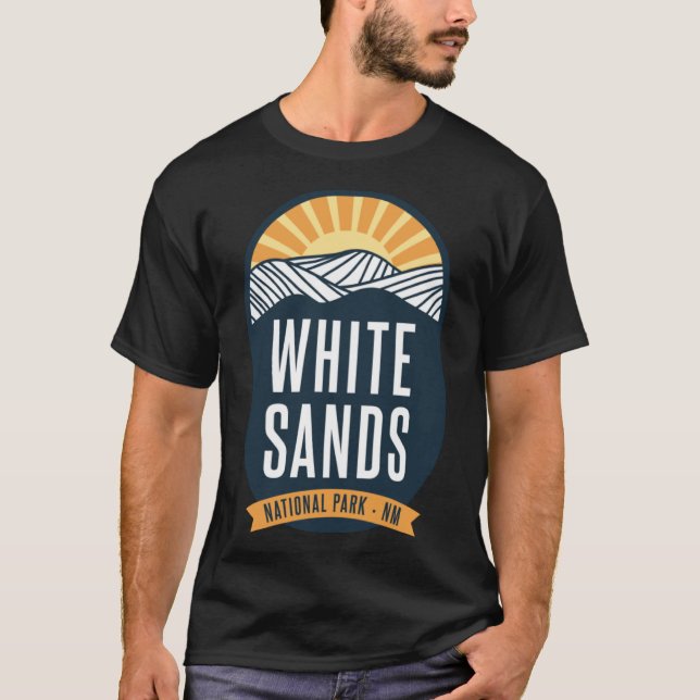 Camiseta Parque Nacional White Sands Novo México (Frente)
