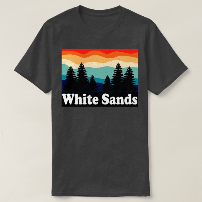 Camiseta Parque Nacional White Sands Novo México (Frente do Design)