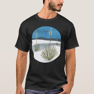 Camiseta Parque Nacional White Sands Novo México Gysum Yuc